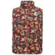 Karl Kani Ανδρικό αμάνικο μπουφάν OG Corduroy Flower Puffer Vest